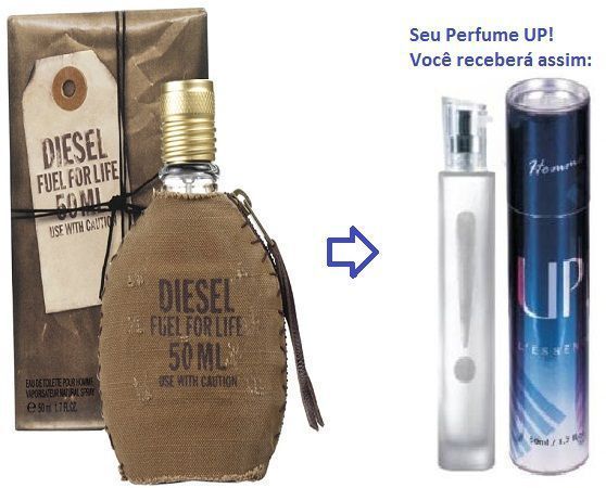 Perfume Masc 50ml - UP!37 - Diesel fuel for life
