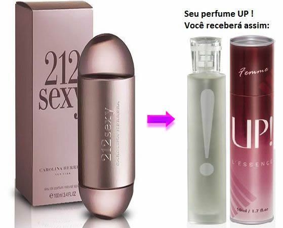 Perfume Fem. 50ml - UP! - 212 Sexy