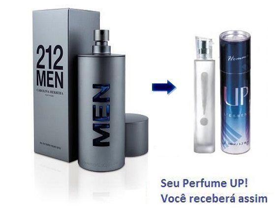 Perfume Masc 50ml - UP!45 - 212Man